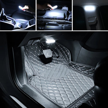 Magnetic Touch Sensor USB LED Interior For Car