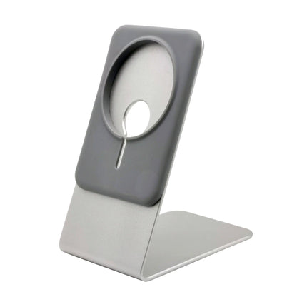 Desktop Mobile Phone Stand Aluminum Desk Holder Dock For Magsafe Charger For iPhone 16/15/14/13/12 Pro Max(Not Included Charger)
