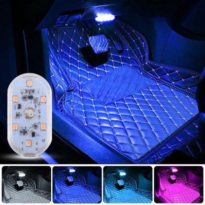 Magnetic Touch Sensor USB LED Interior For Car