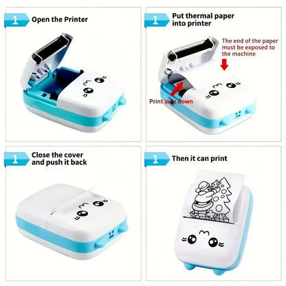 Mini Portable Rechargeable Printer