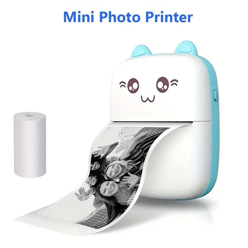 Mini Portable Rechargeable Printer