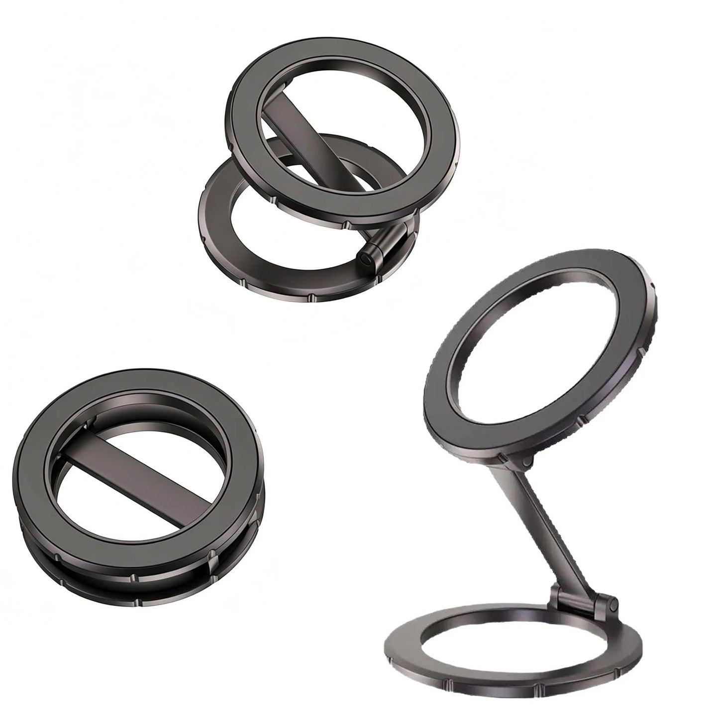Magsafe Magnet Ring For Car Magsafe Holder Double Sided Universal Folding Phone Accessories