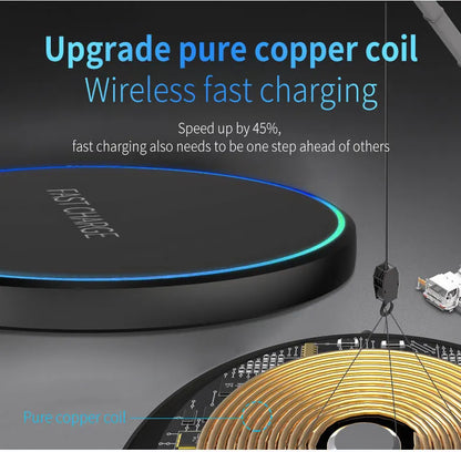 Wireless Charger For PHONE \PAD\WATCH \EarphonesInduction Fast Charging Pad Dock Station