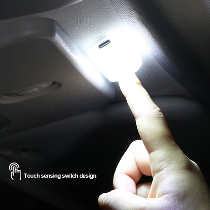 Magnetic Touch Sensor USB LED Interior For Car