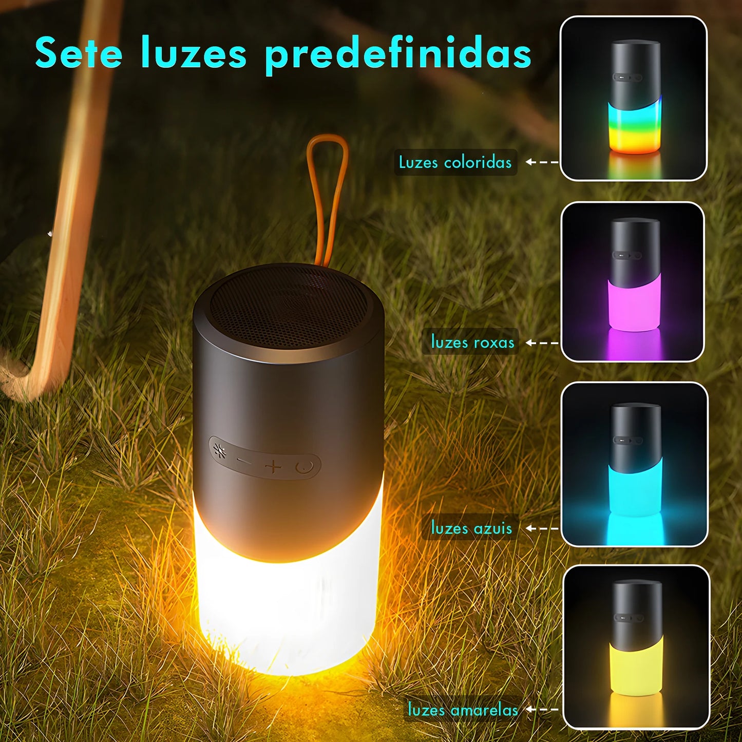 Portable Bluetooth Speaker, Car Speaker, Bluetooth Sound Box Compatible with MP3 and Mobile Phones, from Brazil