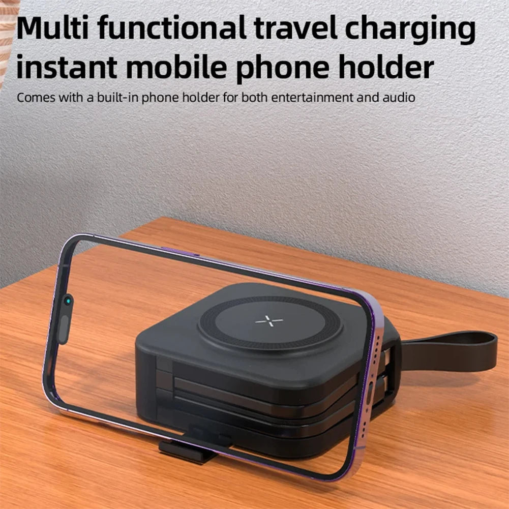 Magnetic Wireless Power Banks Portable Lightweight Power Banks For Picnic Outdoor