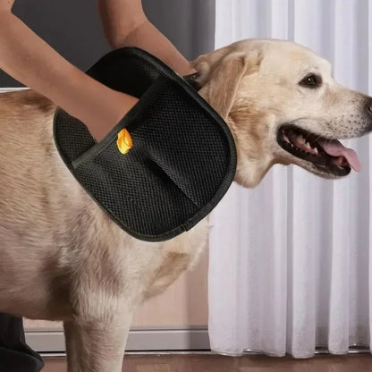 Efficient Pet Hair Cleaning Gloves