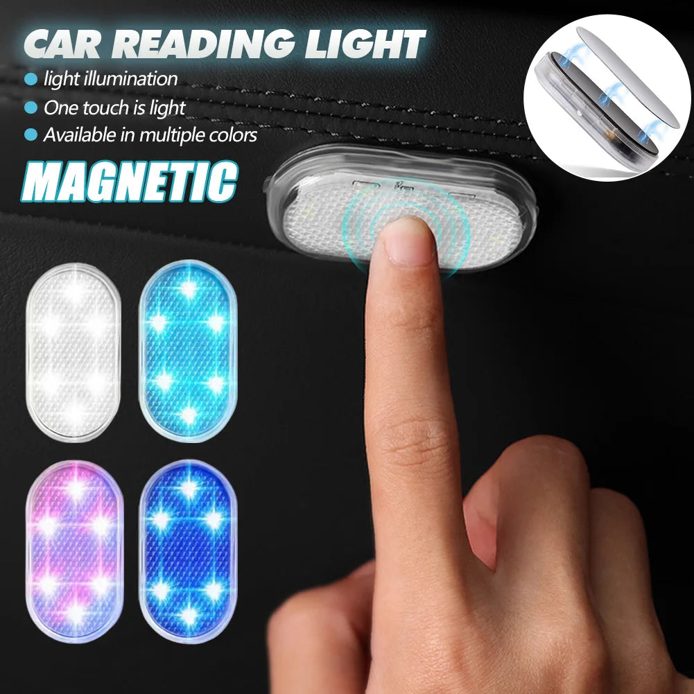 Magnetic Touch Sensor USB LED Interior For Car