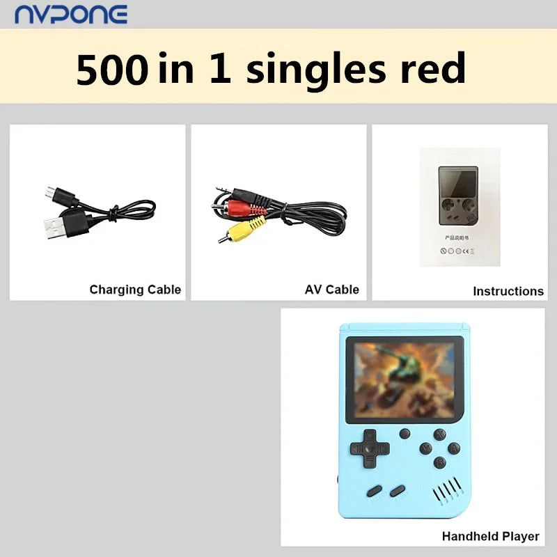 500+ Games Retro Console (GameBoy)