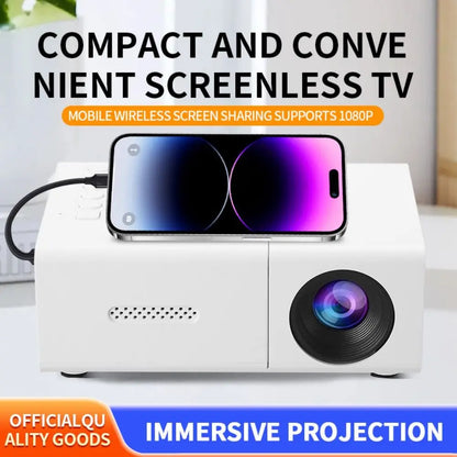 Mini Projector with remote-controlled and speaker