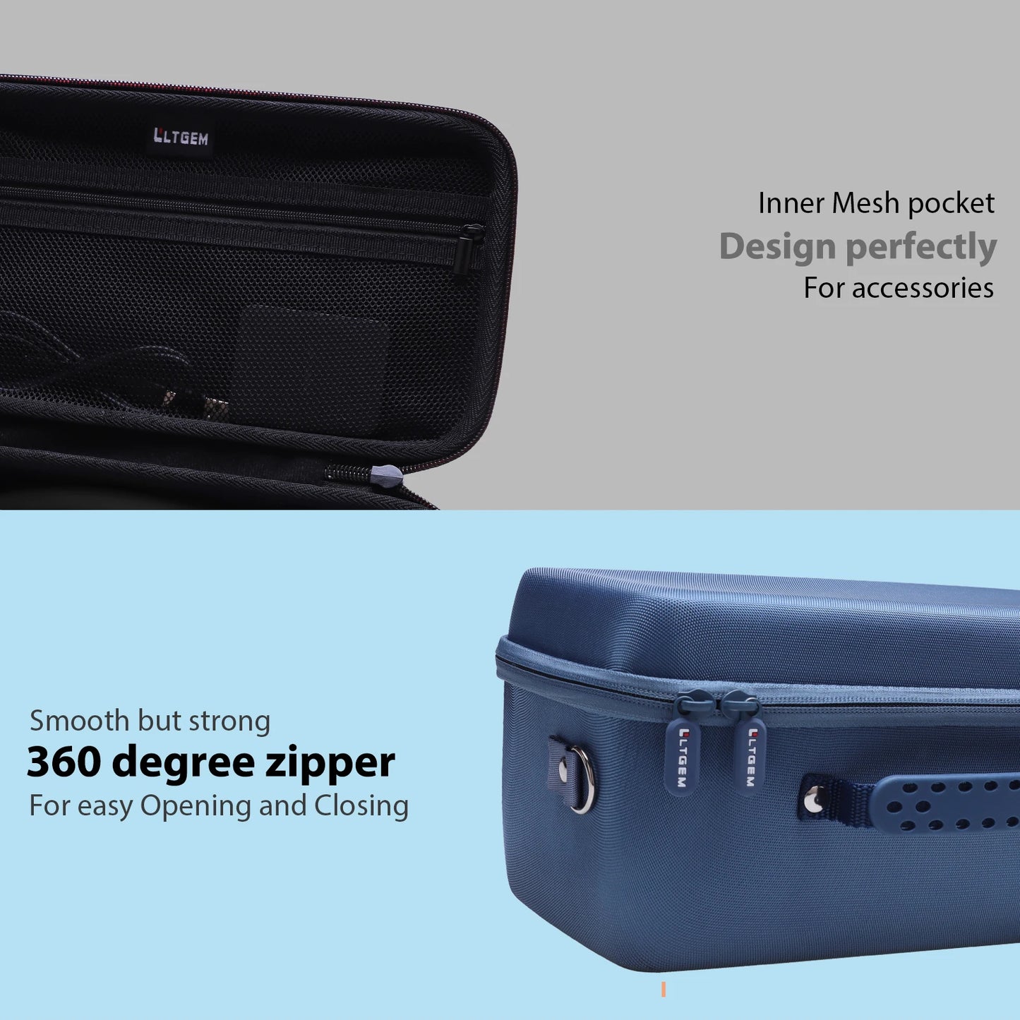 Bluetooth Speaker Case for Bose SoundLink Max Portable Bluetooth Speaker Storage Carrying Bag Accessories for Bluetooth Speaker