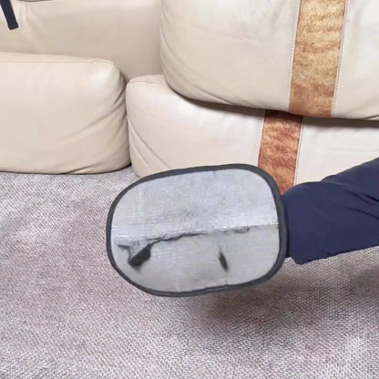 Efficient Pet Hair Cleaning Gloves