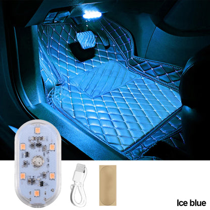 Magnetic Touch Sensor USB LED Interior For Car