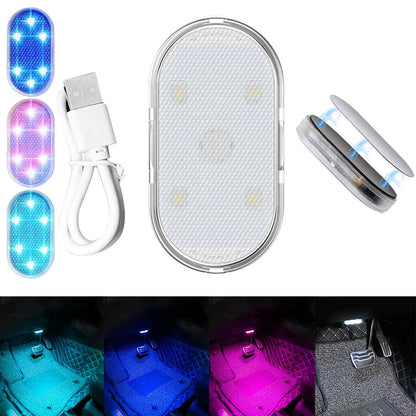 Magnetic Touch Sensor USB LED Interior For Car