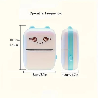 Mini Portable Rechargeable Printer