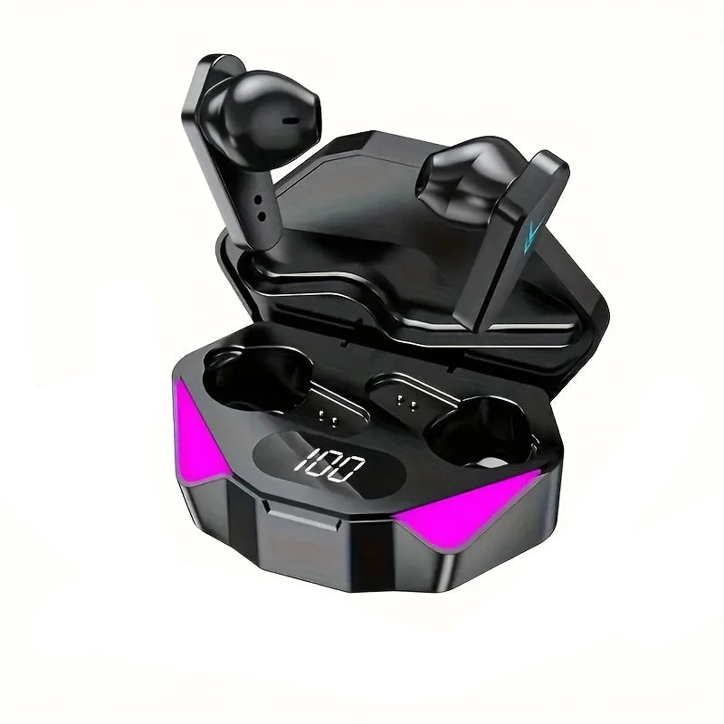 X15 TWS Wireless Bluetooth Headset LED Display Gamer Earbuds with Mic Wireless Headphones Noise Cancelling Bluetooth Earphones