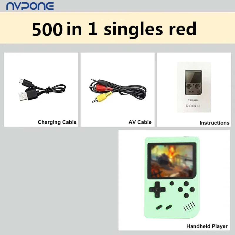 500+ Games Retro Console (GameBoy)