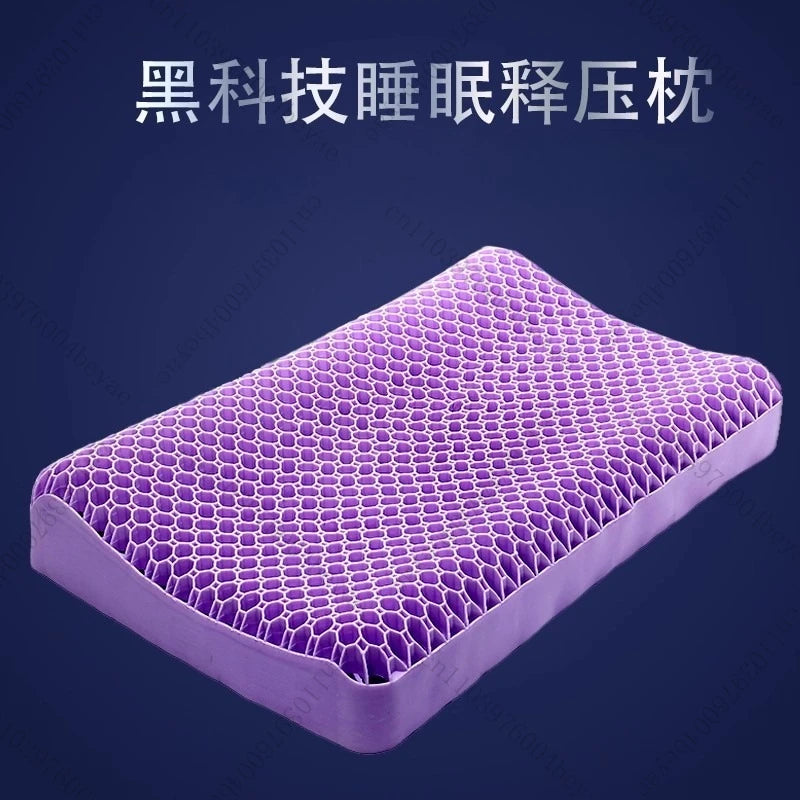 Pillow Protection Cervical Spine No Pressure Pillow Breathable Wing Help Sleep Latex Washable