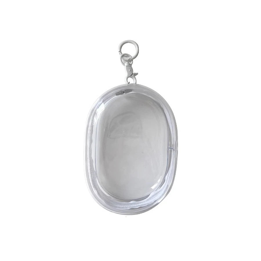 Compact Transparent Travel Cable Organizer Pouch Storage Bag for Electronics Accessories Power Banks Chargers Headphones
