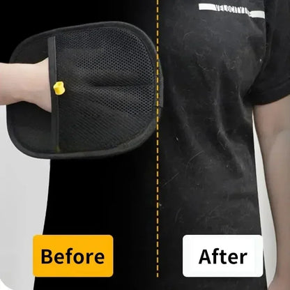 Efficient Pet Hair Cleaning Gloves