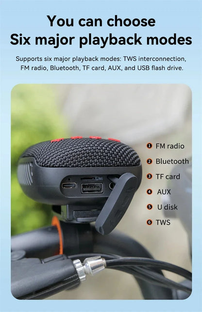 Outdoor Bicycle Bluetooth Speaker Portable