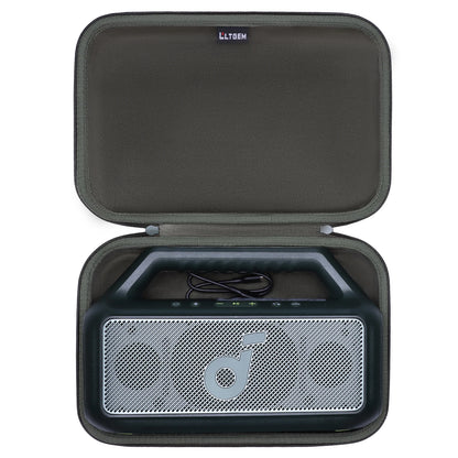 Bluetooth Speaker Case for soundcore Boom 2 Outdoor Bluetooth Speaker Storage Carrying Bag Accessories for Bluetooth Speaker