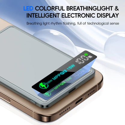 China 3C CCC Power Bank Wireless Magnetic Powerbank Portable Battery Fast Charge 5000mAh Auxiliary Battery for iphone Magsafe