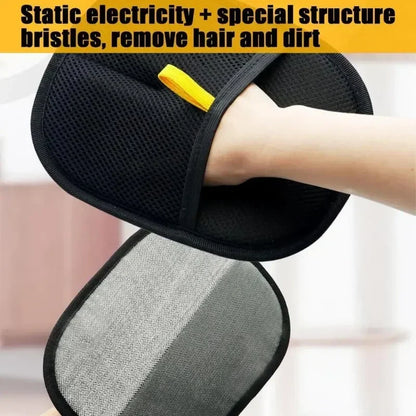 Efficient Pet Hair Cleaning Gloves
