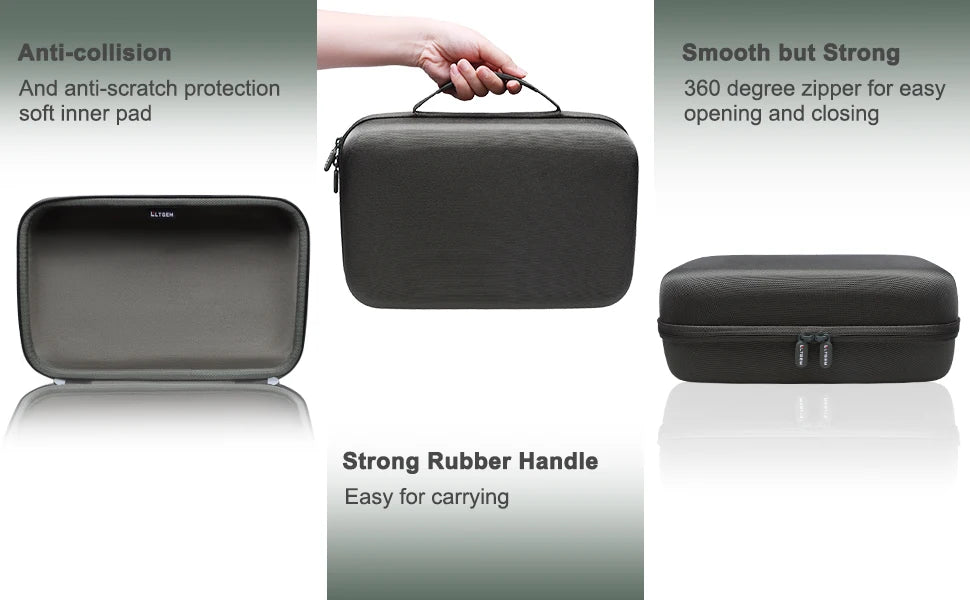 Bluetooth Speaker Case for soundcore Boom 2 Outdoor Bluetooth Speaker Storage Carrying Bag Accessories for Bluetooth Speaker
